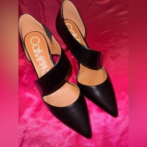 Calvin Klein Gella Black Dress Pumps